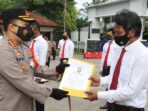 Polresta Tangerang Beri Hadiah Umroh kepada Personil Terbaik