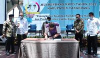 Kecamatan Mauk Terbaik Pertama Penyelanggara Musrenbang Tingkat Kecamatan di Kabupaten Tangerang
